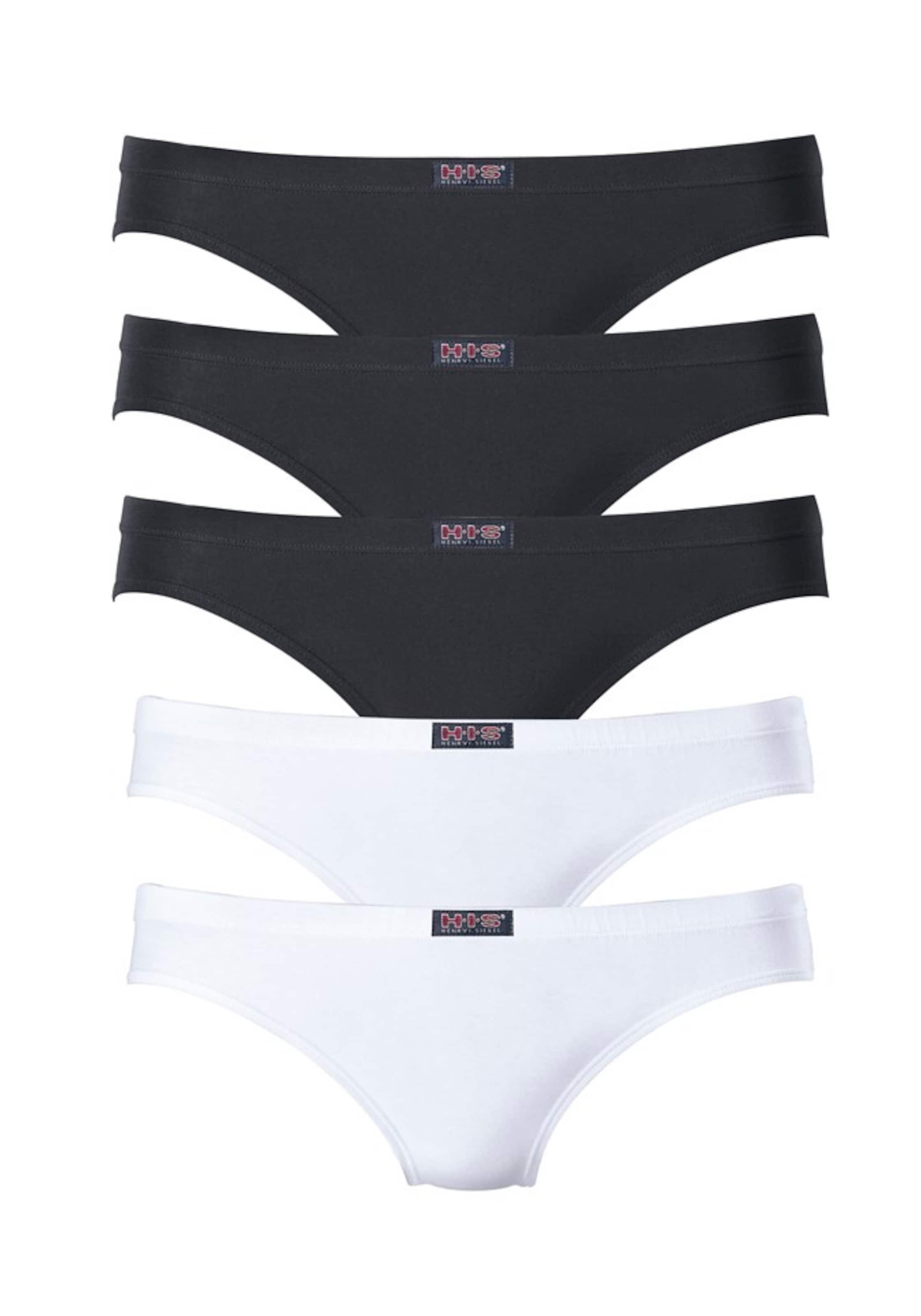H.I.S Tanga – černá: přední strana