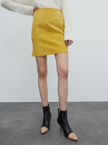 EDITED Skirt 'Celia' in Yellow: front