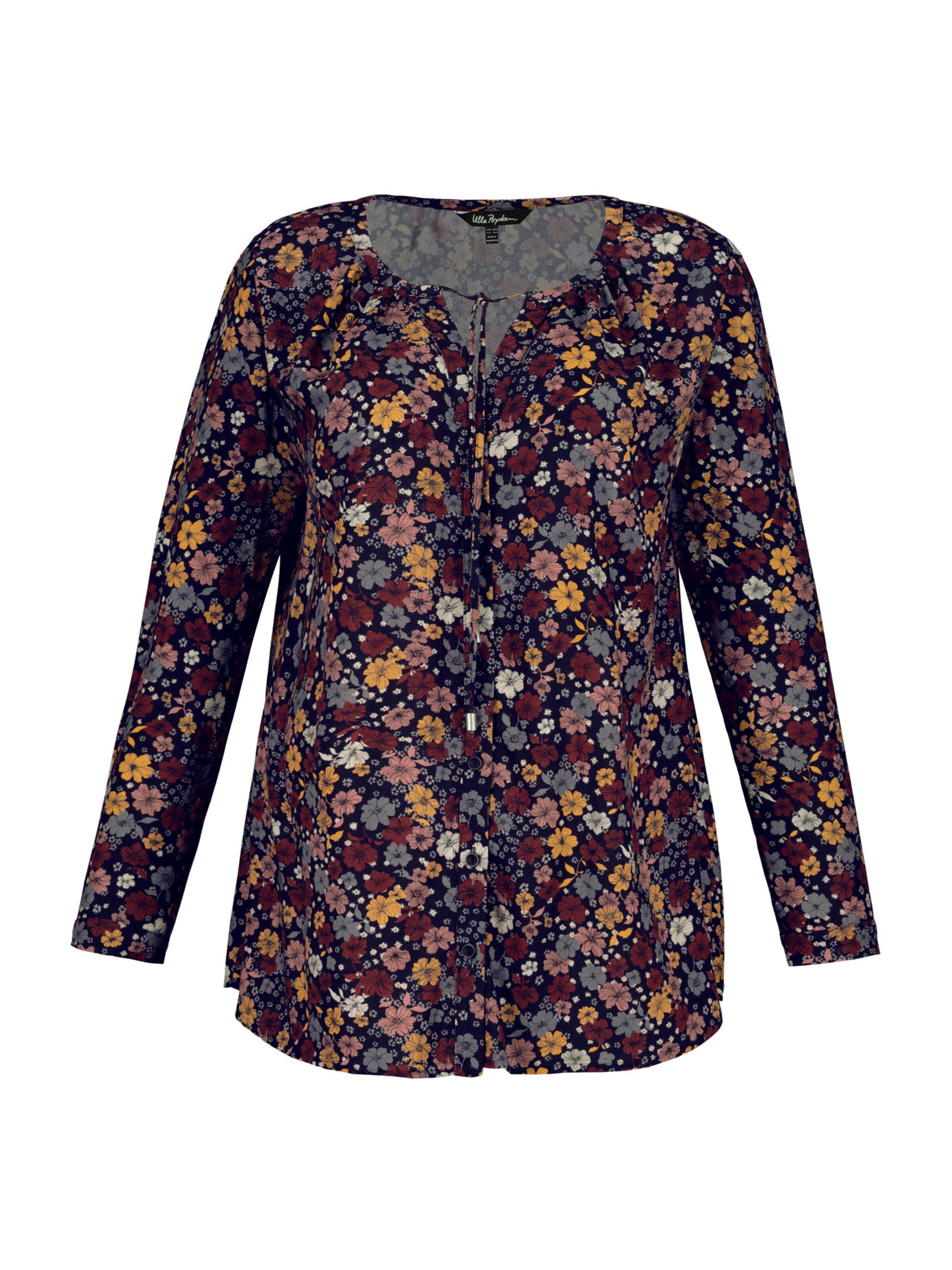 Ulla Popken - Tuniek in de kleur Donkerblauw