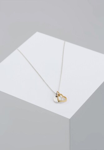 ELLI Ketting 'Herz, Kreis, Multipendants' in Goud