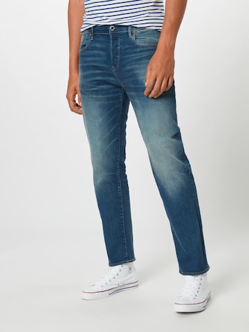 G-Star RAW - Regular Calças de ganga '3301 Relaxed-Joane' em azul: frente