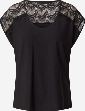 VERO MODA - Camisa 'Milla' em preto: frente