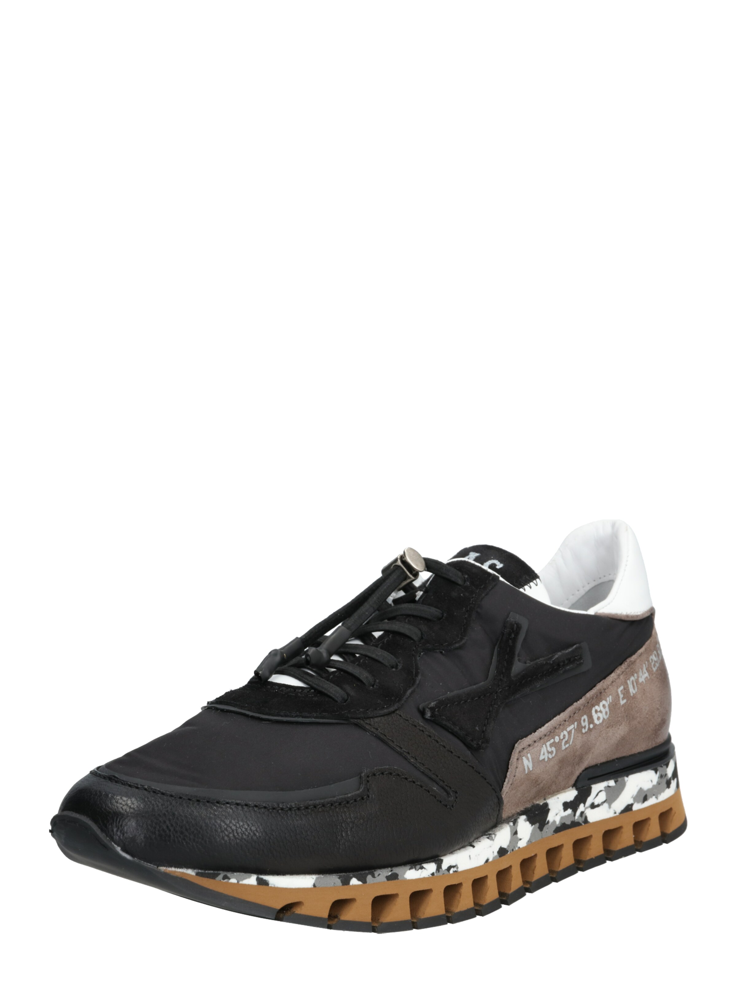 A.S.98 - Sneakers laag in de kleur Zwart