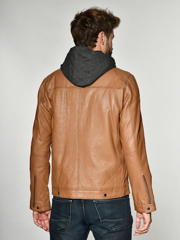 MUSTANG Between-season jacket 'Foster' in Brown