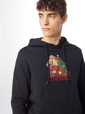 JACK & JONES Sweatshirt in Schwarz