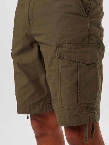 Regular Pantalon cargo 'Charlie' JACK & JONES en vert