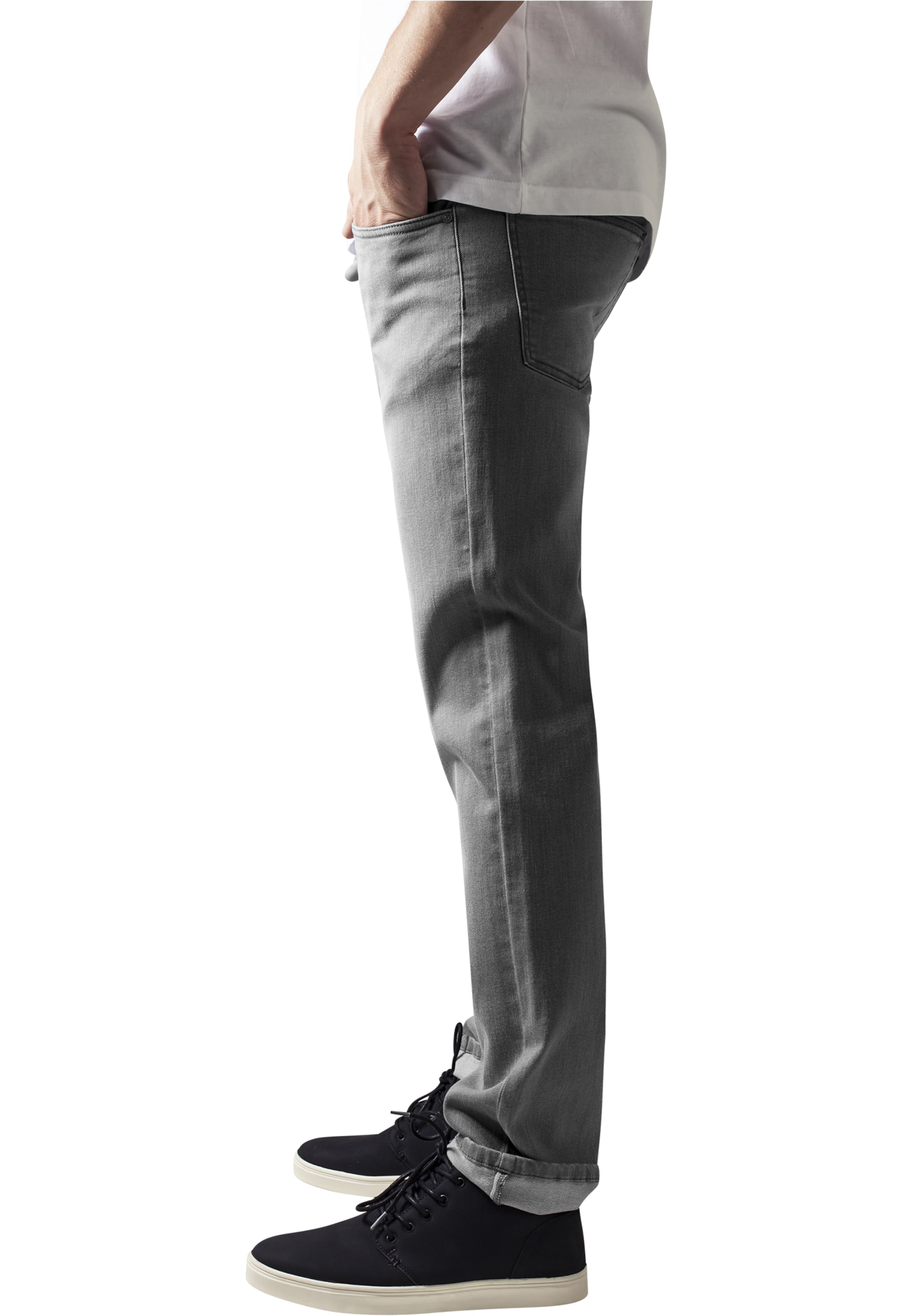 regular Jeans di Urban Classics in grigio