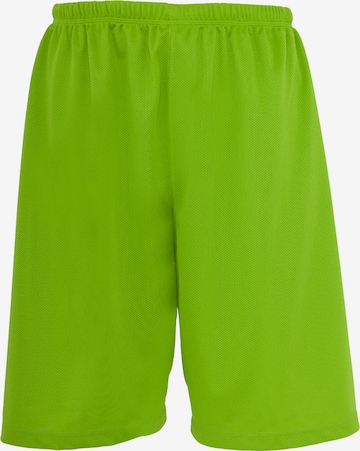 Urban Classics Kalhoty – zelená: přední strana