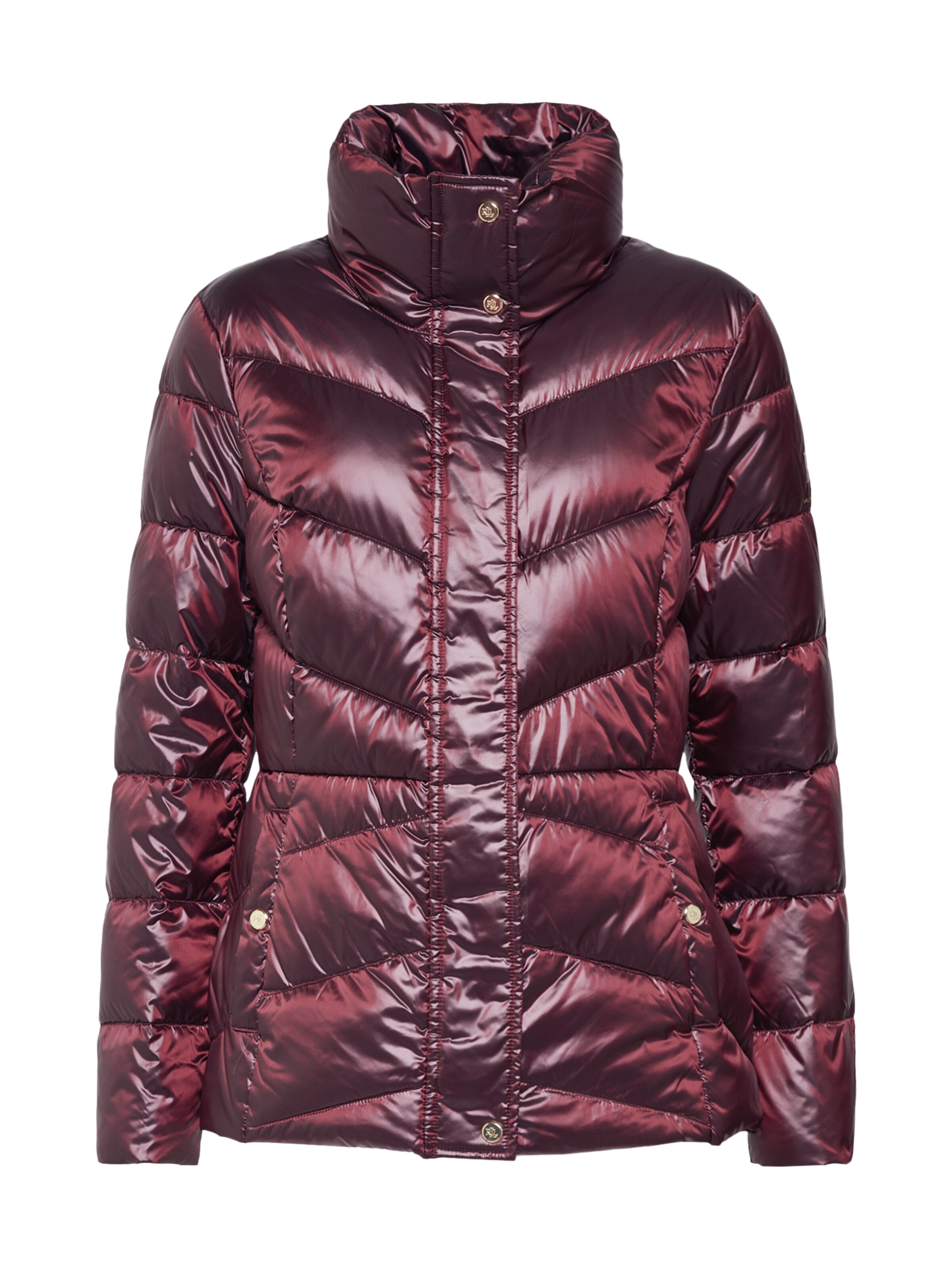 Lauren Ralph Lauren - Tussenjas 'MTL PACKABLE-JACKET' in de kleur Wijnrood