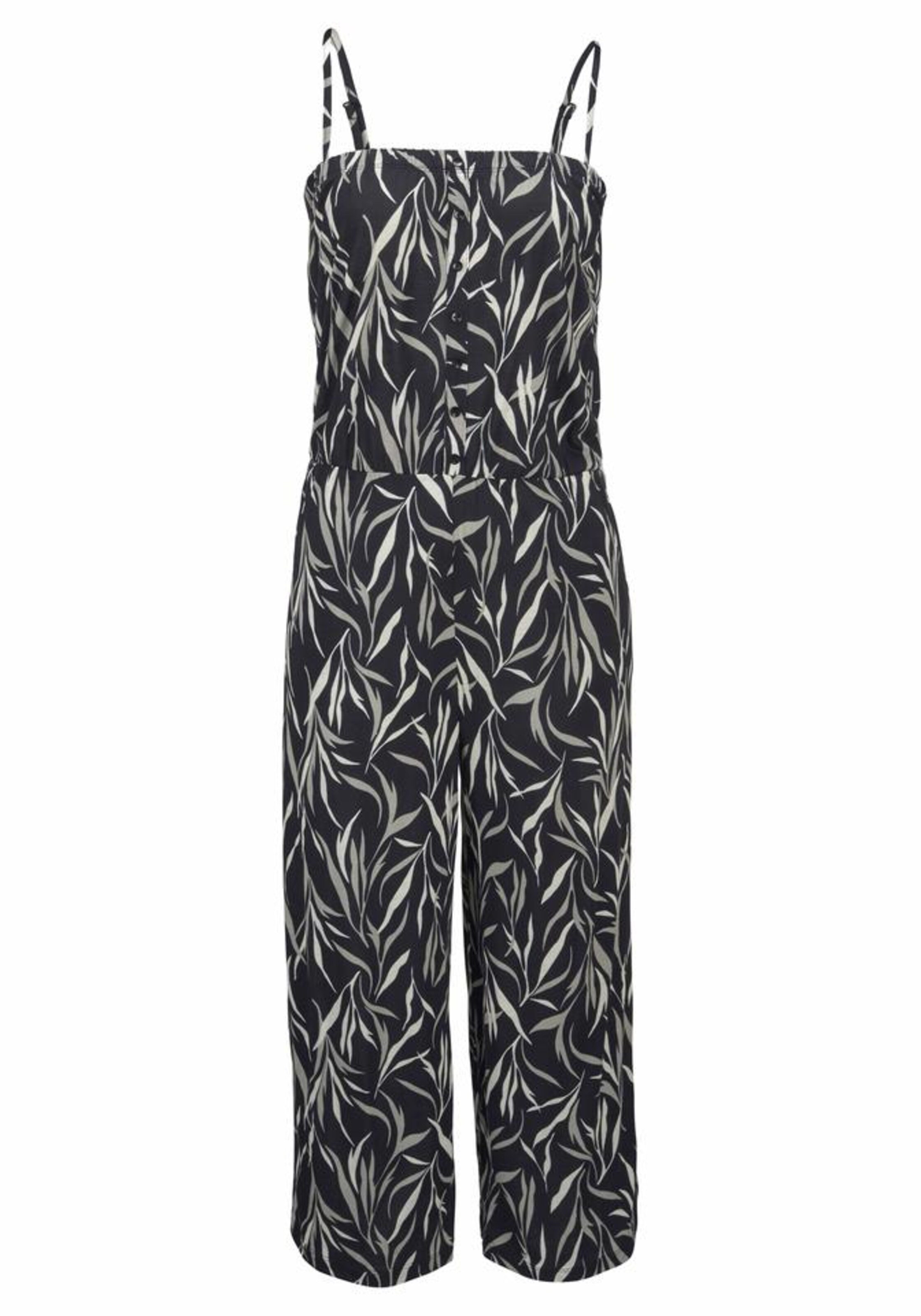 BUFFALO - Culotte-Overall in schwarz