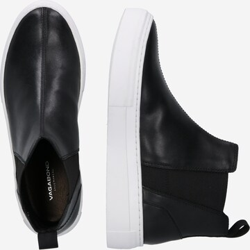 Ghete chelsea de la VAGABOND SHOEMAKERS pe negru: lateral