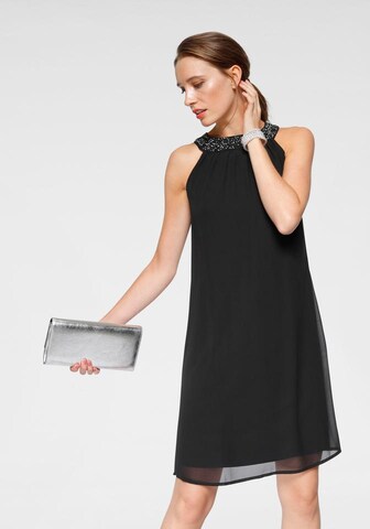 LAURA SCOTT Cocktail Dress in Black: front