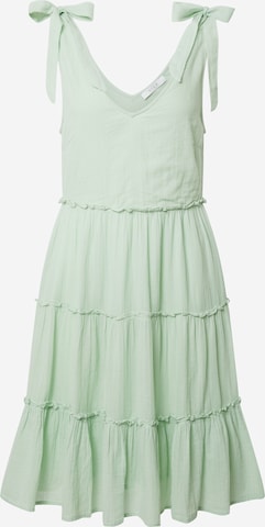 VILA Summer Dress in Green: front