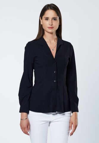 EVITA Blouse in Zwart: voorkant