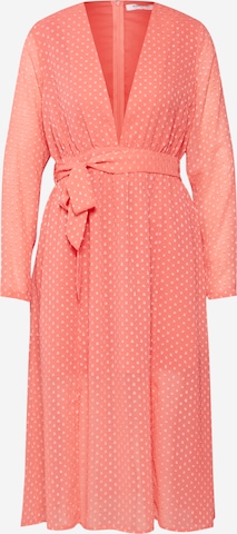 Robe de cocktail GLAMOROUS en rose : devant