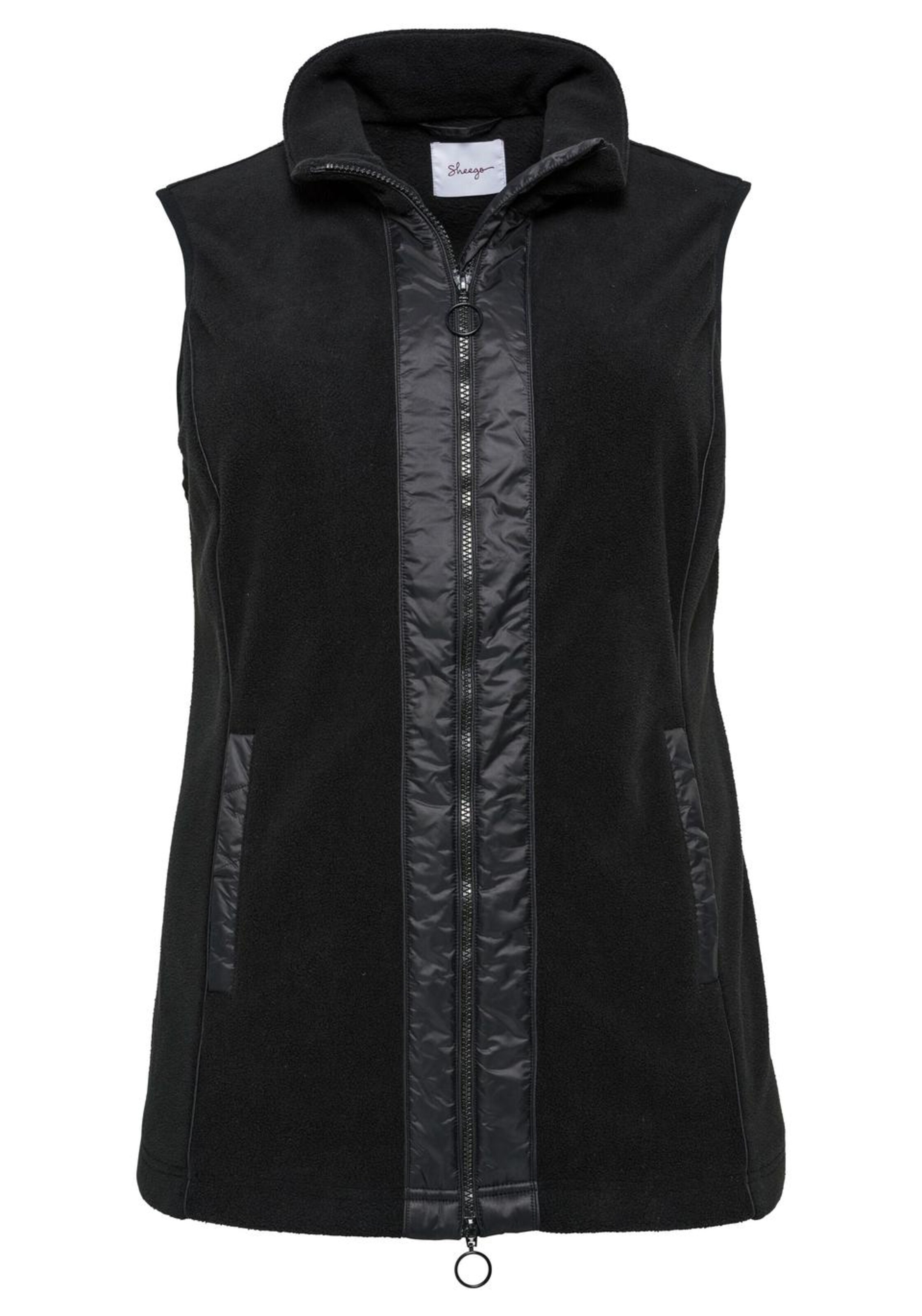 SHEEGO - Weste in schwarz