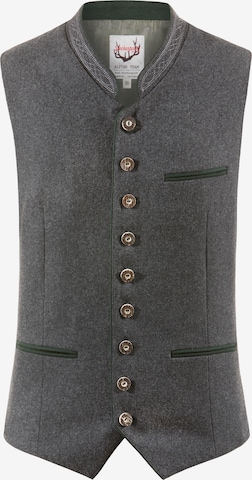 Gilet folklorique 'Sirius' STOCKERPOINT en gris : devant