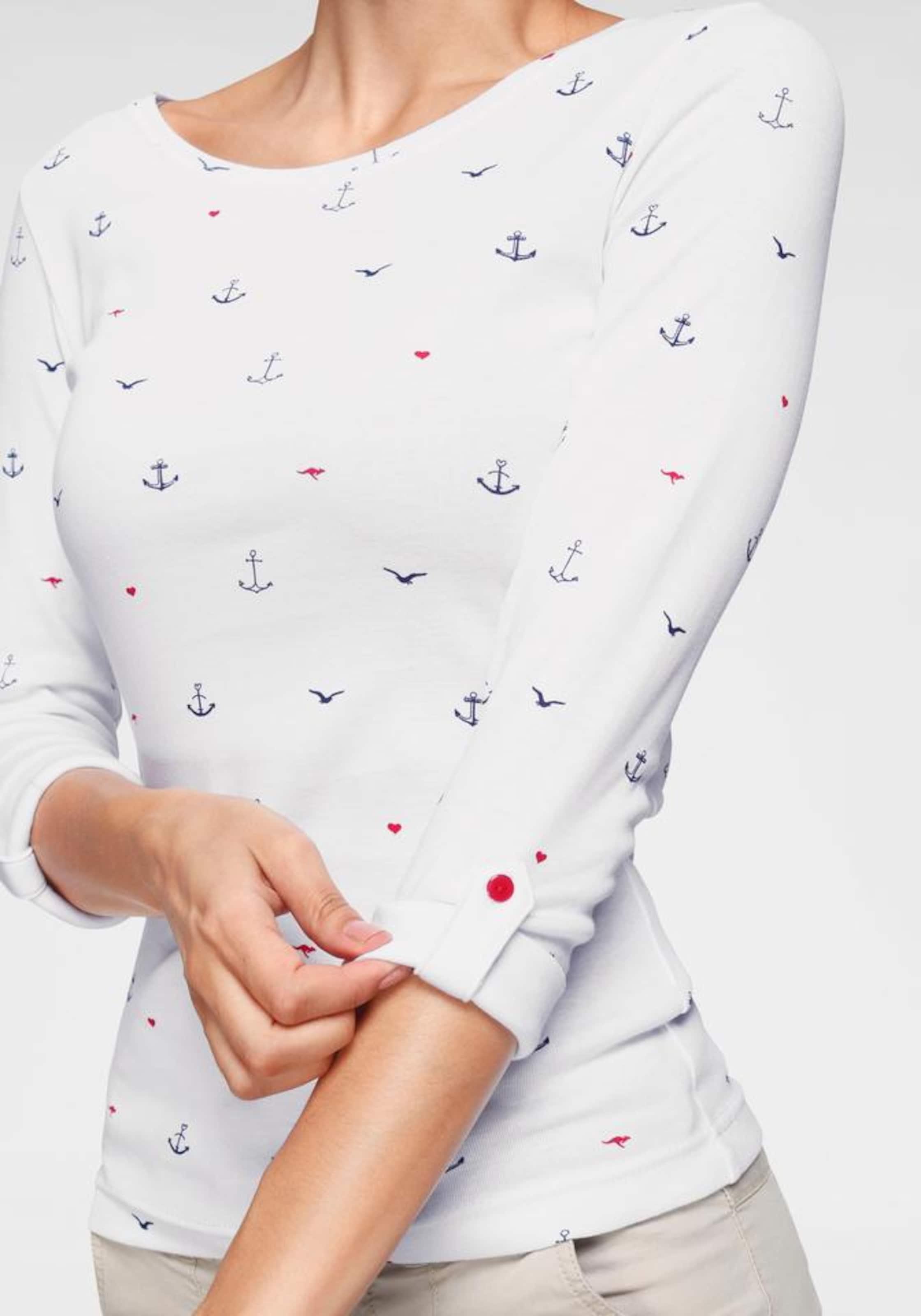 KangaROOS Shirt in White