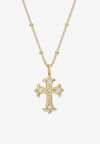 ELLI Kette 'Kreuz' in Gold