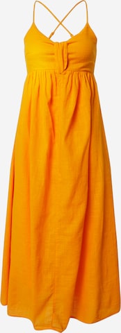 TOM TAILOR DENIM Kleid in Orange: predná strana