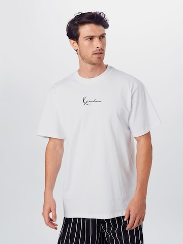 Coupe regular T-Shirt Karl Kani en blanc : devant