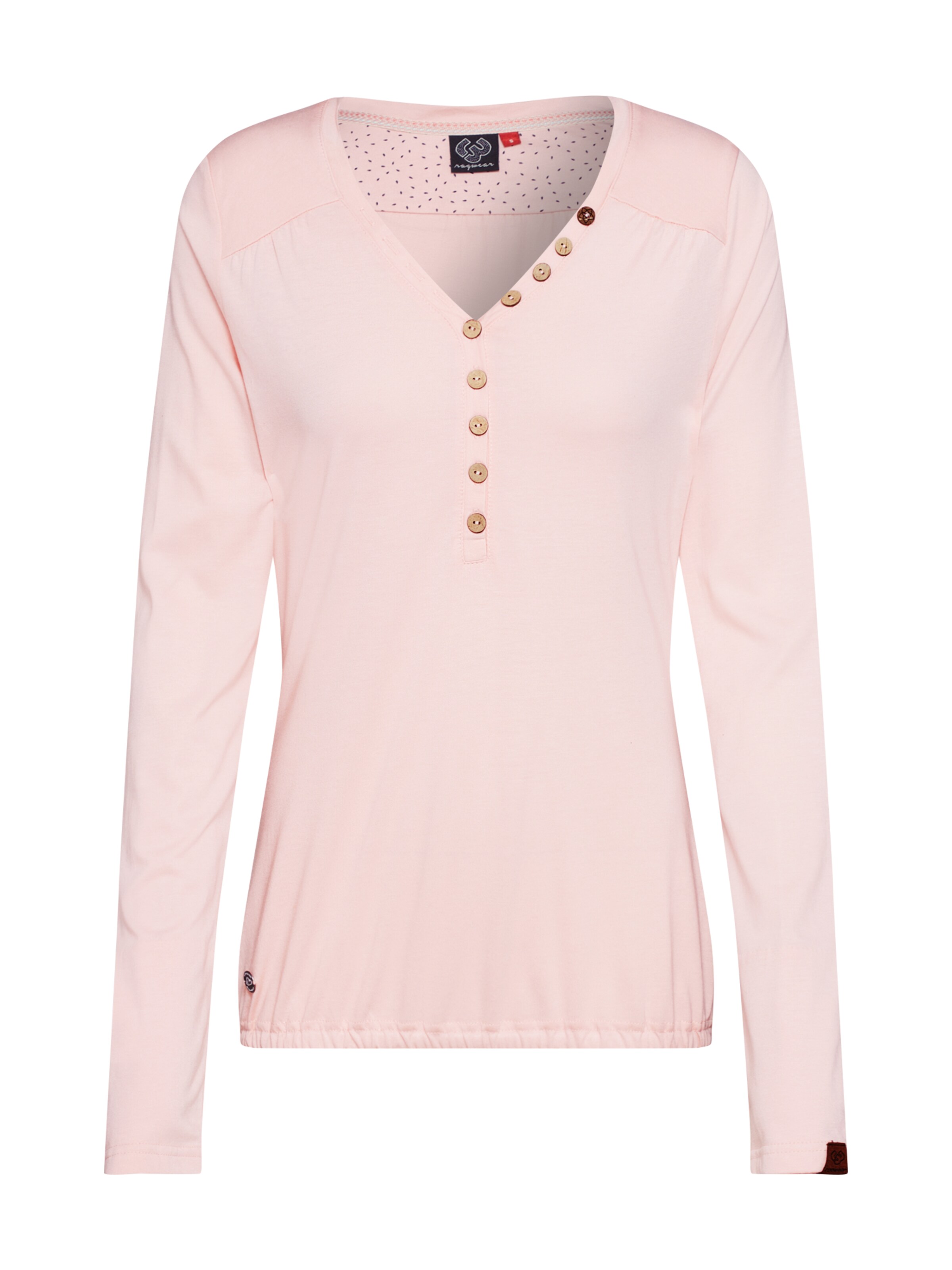 Ragwear - Shirt 'PINCH SOLID' in de kleur Rosa