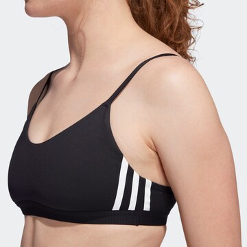 Bustier Soutien-gorge de sport ADIDAS SPORTSWEAR en noir