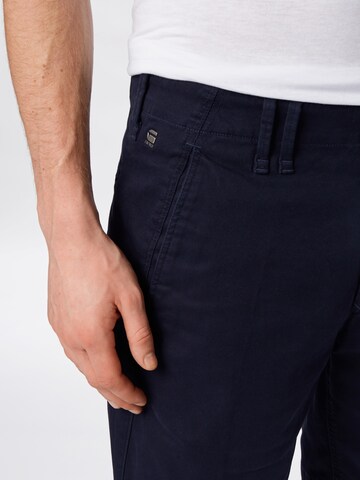 G-Star RAW Normální Chino kalhoty 'Vetar' – modrá