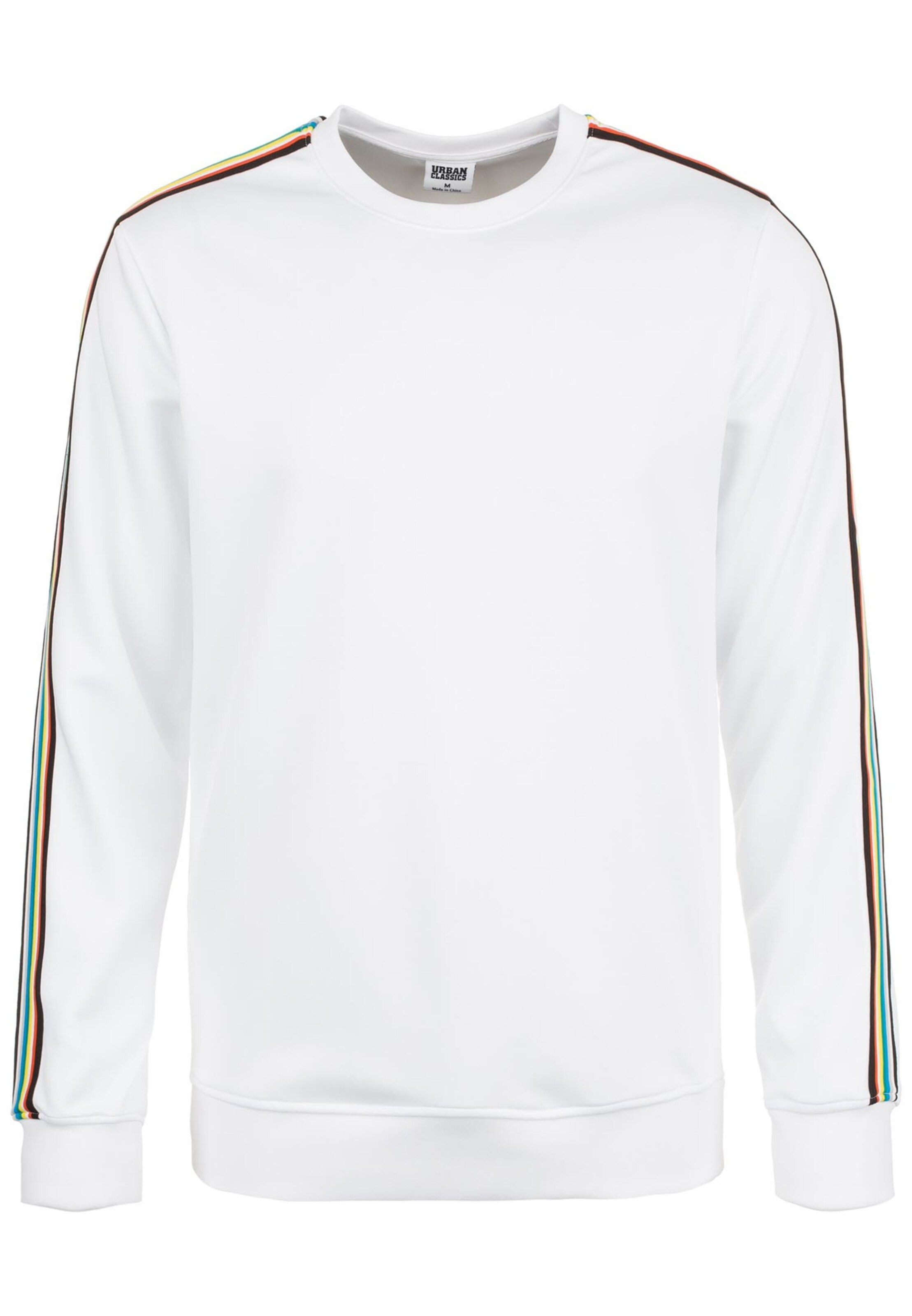 Männer Große Größen Urban Classics Sweatshirt in Weiß - HL58859
