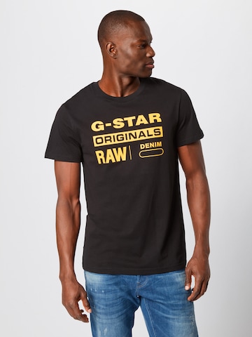 G-Star RAW Regular fit Shirt 'Swando' in Black