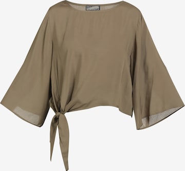 DreiMaster Vintage Blouse in Bruin: voorkant