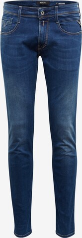 REPLAY Jeans 'Anbass' i blå: forside