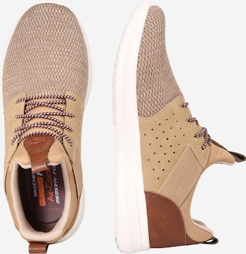 SKECHERS Sneaker low 'Delson Camben' i brun: side