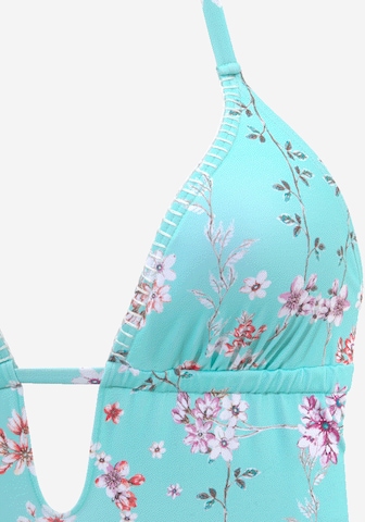 Triangle Maillot de bain 'Ditsy' SUNSEEKER en bleu