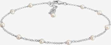 ELLI Foot Jewelry 'Perle' in Silver: front