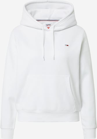 Tommy Jeans Sweatshirt in White: front