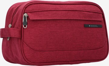 Gabol Toiletry Bag 'Board' in Red