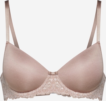 CALIDA T-shirt Bra 'Sensual Secrets' in Beige: front