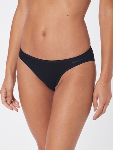 Mey Regular Panty in Black: front