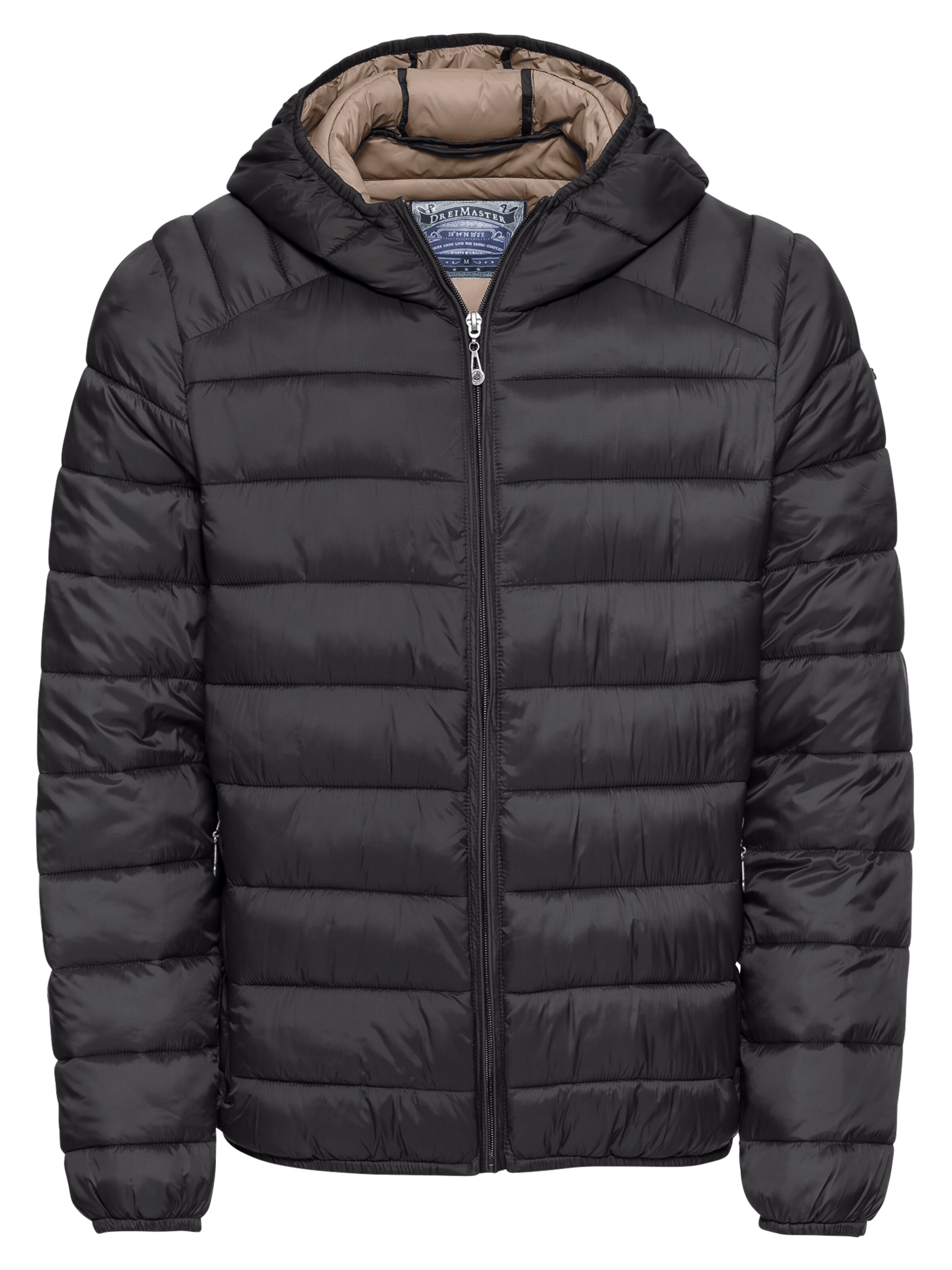 DREIMASTER - Winterjas in de kleur Zwart