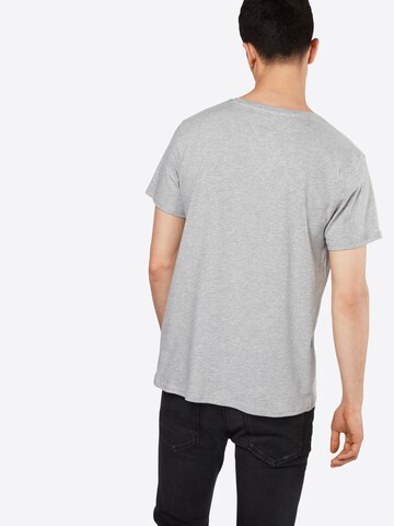 Tommy Jeans - Camisa em cinzento: atrás