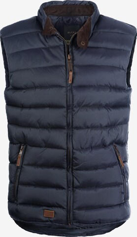 BLEND Vest 'Cam' in Blue: front