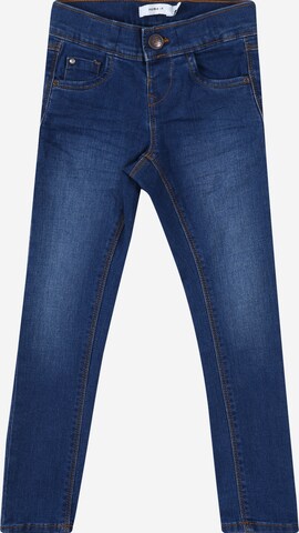 NAME IT Skinny Jeans 'Polly' i blå: forside