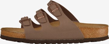 BIRKENSTOCK Pantofle 'FLORIDA' – hnědá