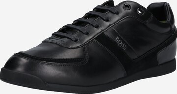 BOSS Sneaker 'Glaze' in Schwarz: predná strana