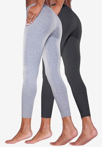 VIVANCE Skinny Leggings in Grey: front