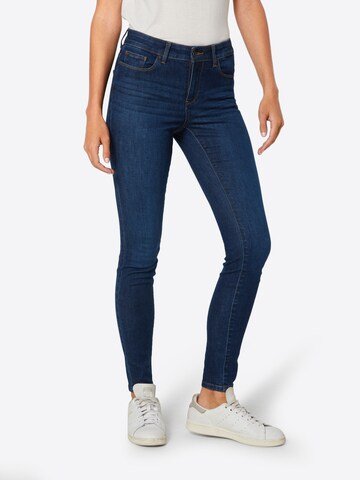 VERO MODA Slimfit Jeans in Blauw: voorkant
