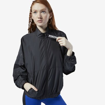 Reebok Trainingsjacke in Schwarz: predná strana