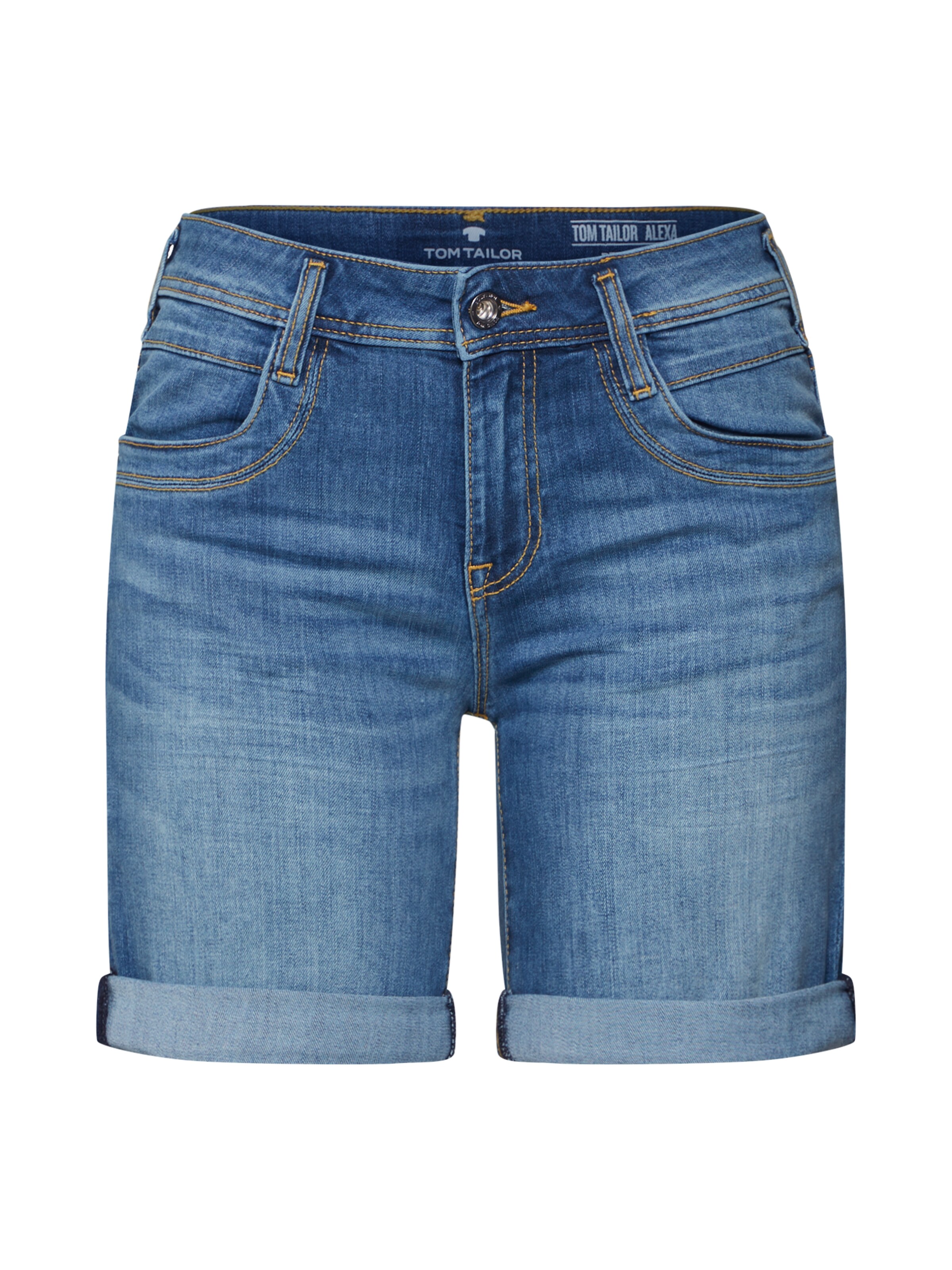 TOM TAILOR - Jeanshosen 'Alexa' in blue denim