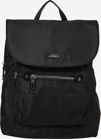 TOM TAILOR Rucksack 'Rina' in Schwarz: predná strana